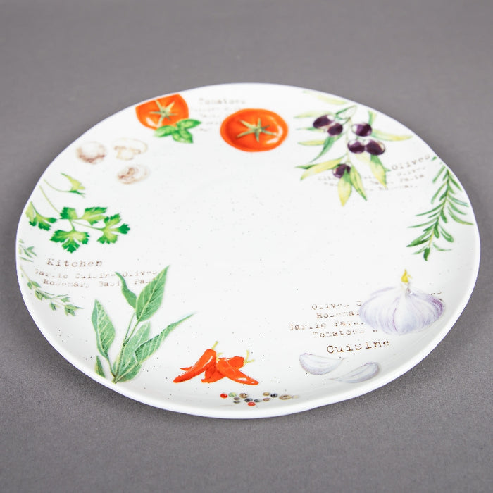 HOME & KITCHEN PORCELAIN DINNER PLATE 26CM (202072665)