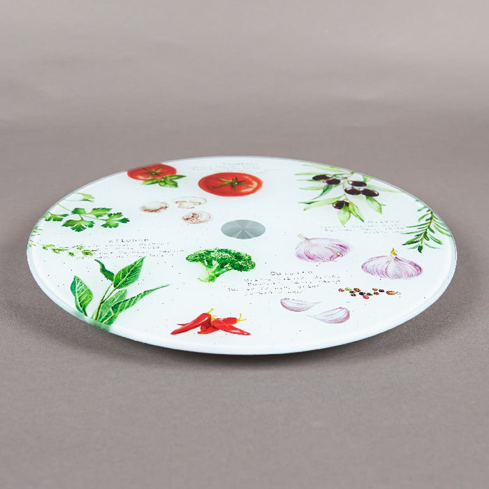 HOME & KITCHEN TURNING GLASS BOARD32CM (202072689)