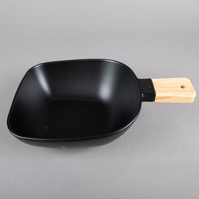 LINEAR TEXTURE LARGE BOWL SERVER STICK BLACK (202044356)