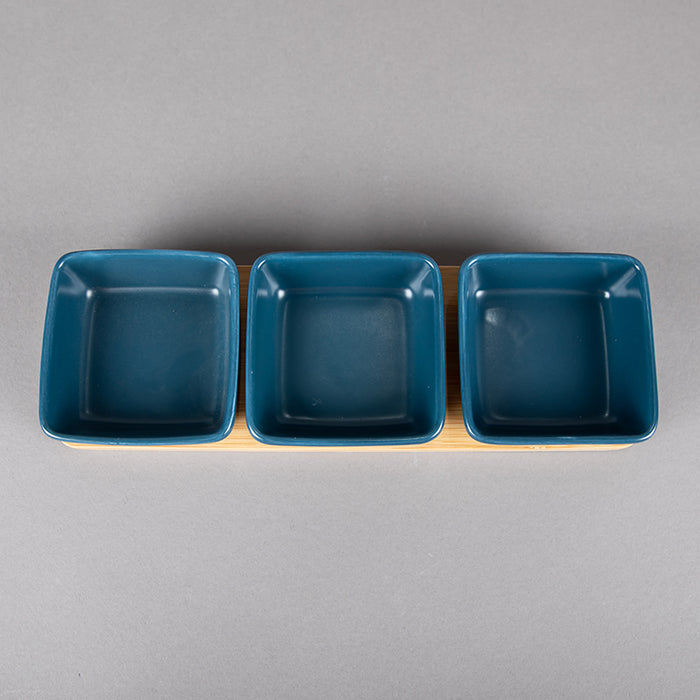 ENTERTAINER SET OF 3 BOWL NAVY (202044364)