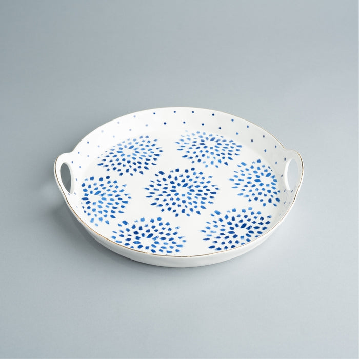 ELEGANCE PORCELAIN ROUND TRAY 30CM (202072362)