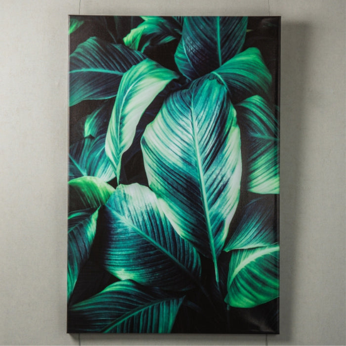 HK HOME CANVAS LEAVES 80X120 (337270082)